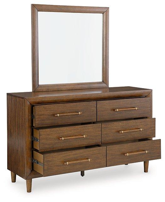 Lyncott Dresser and Mirror - Luxury Home Furniture (MI)