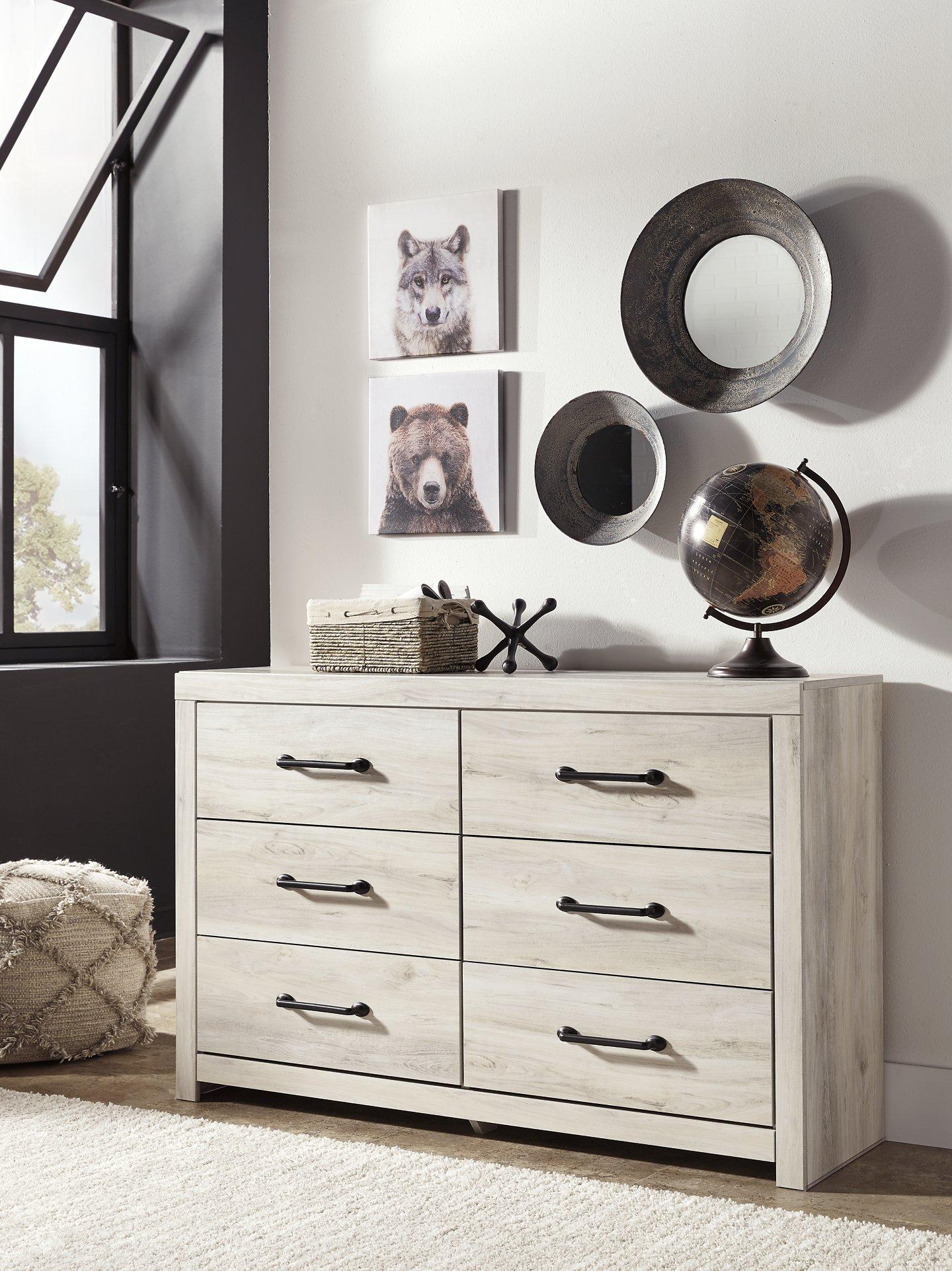 Cambeck Dresser and Mirror - Luxury Home Furniture (MI)