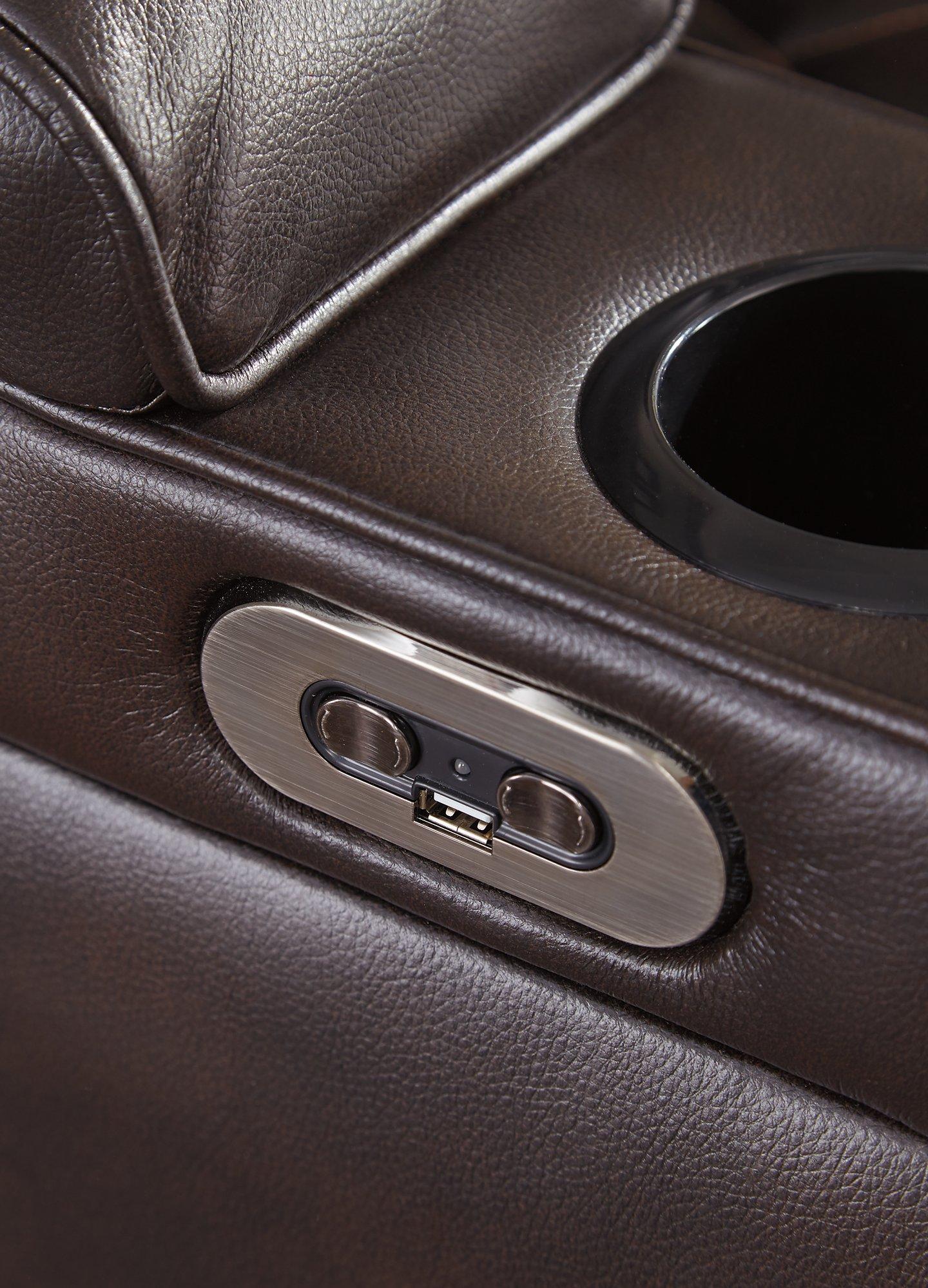 Warnerton Power Reclining Sofa - Luxury Home Furniture (MI)