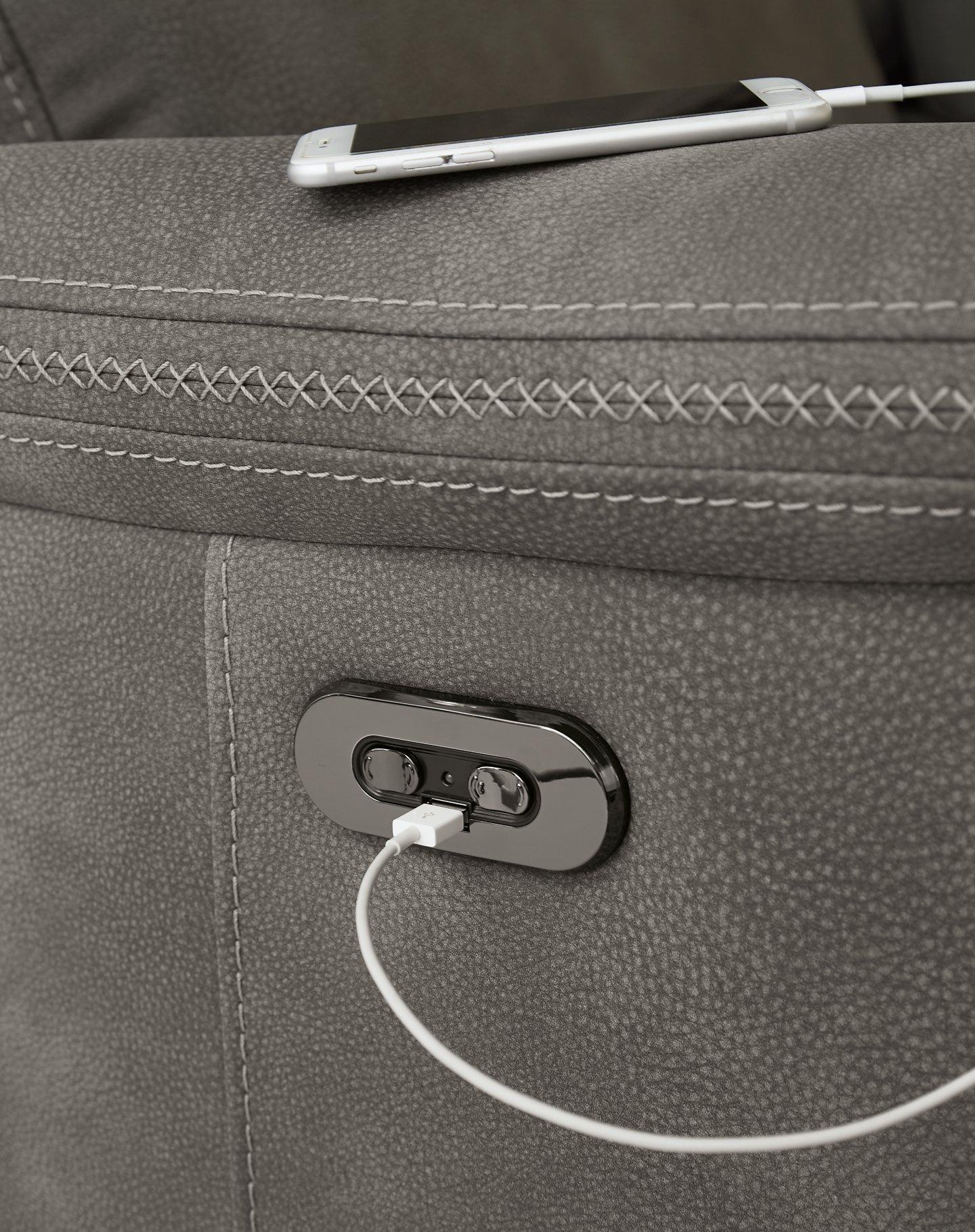 Next-Gen DuraPella Power Reclining Loveseat with Console - Luxury Home Furniture (MI)