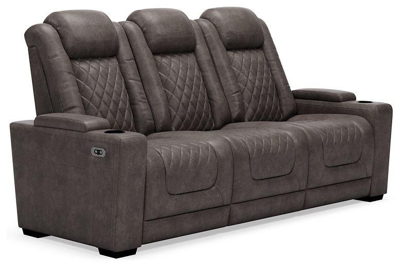 HyllMont Power Reclining Sofa - Luxury Home Furniture (MI)