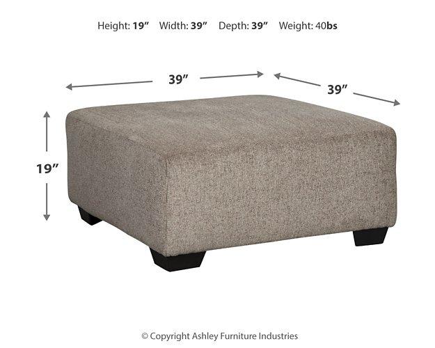Ballinasloe Oversized Ottoman - Luxury Home Furniture (MI)
