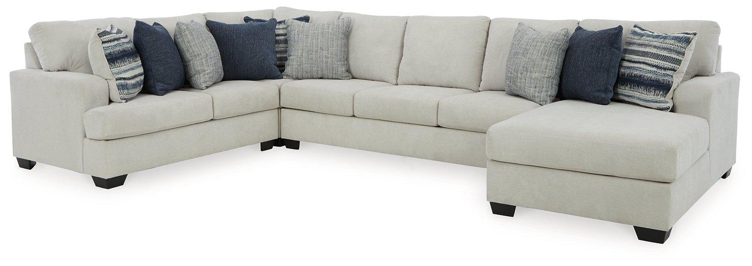 Lowder Sectional with Chaise - Luxury Home Furniture (MI)