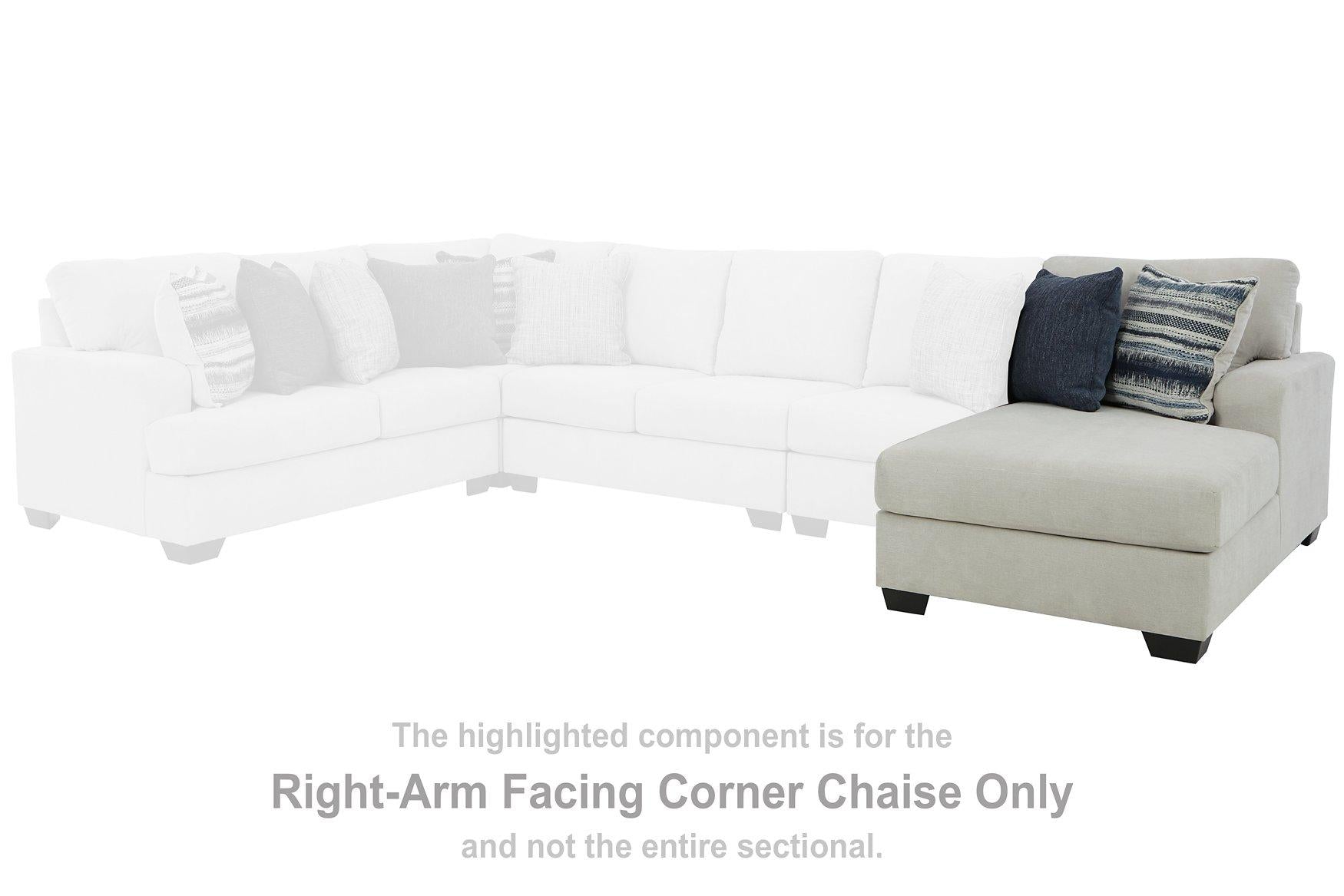 Lowder Sectional with Chaise - Luxury Home Furniture (MI)