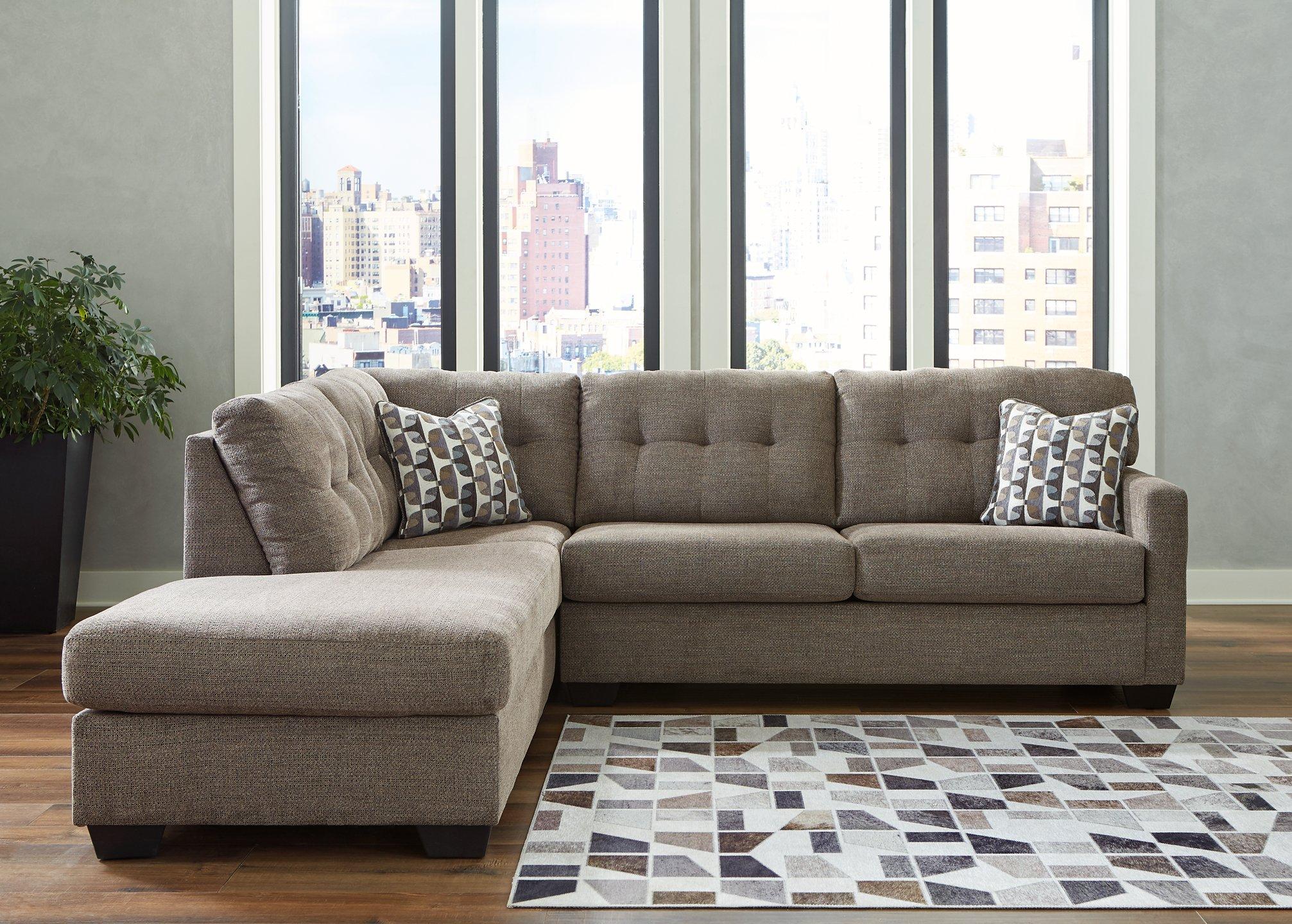Mahoney 2-Piece Sleeper Sectional with Chaise - Luxury Home Furniture (MI)