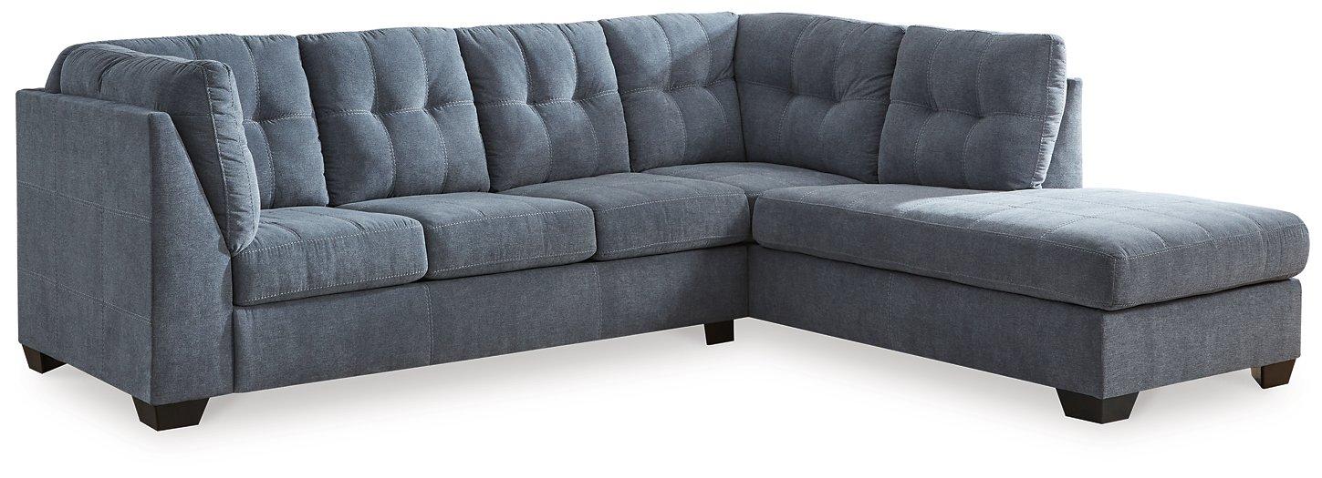 Marleton 2-Piece Sleeper Sectional with Chaise - Luxury Home Furniture (MI)