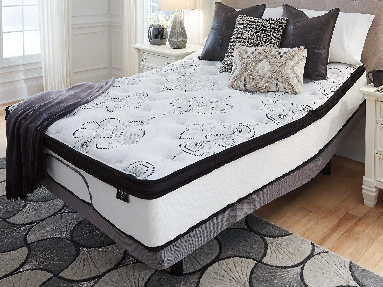 Chime 12 Inch Hybrid Mattress Set - Luxury Home Furniture (MI)