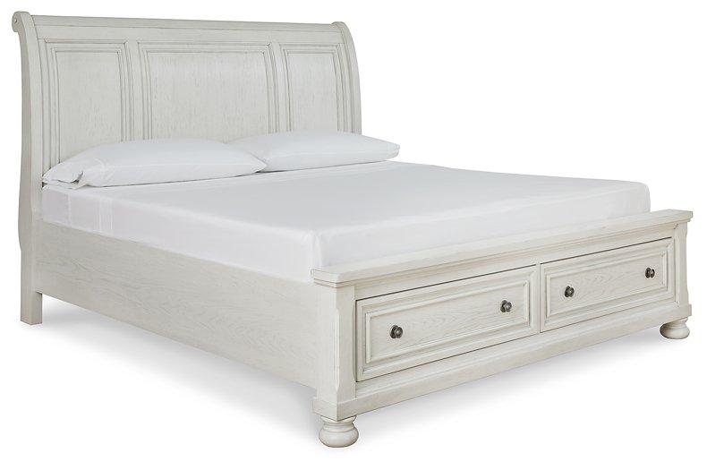 Robbinsdale Bed with Storage - Luxury Home Furniture (MI)