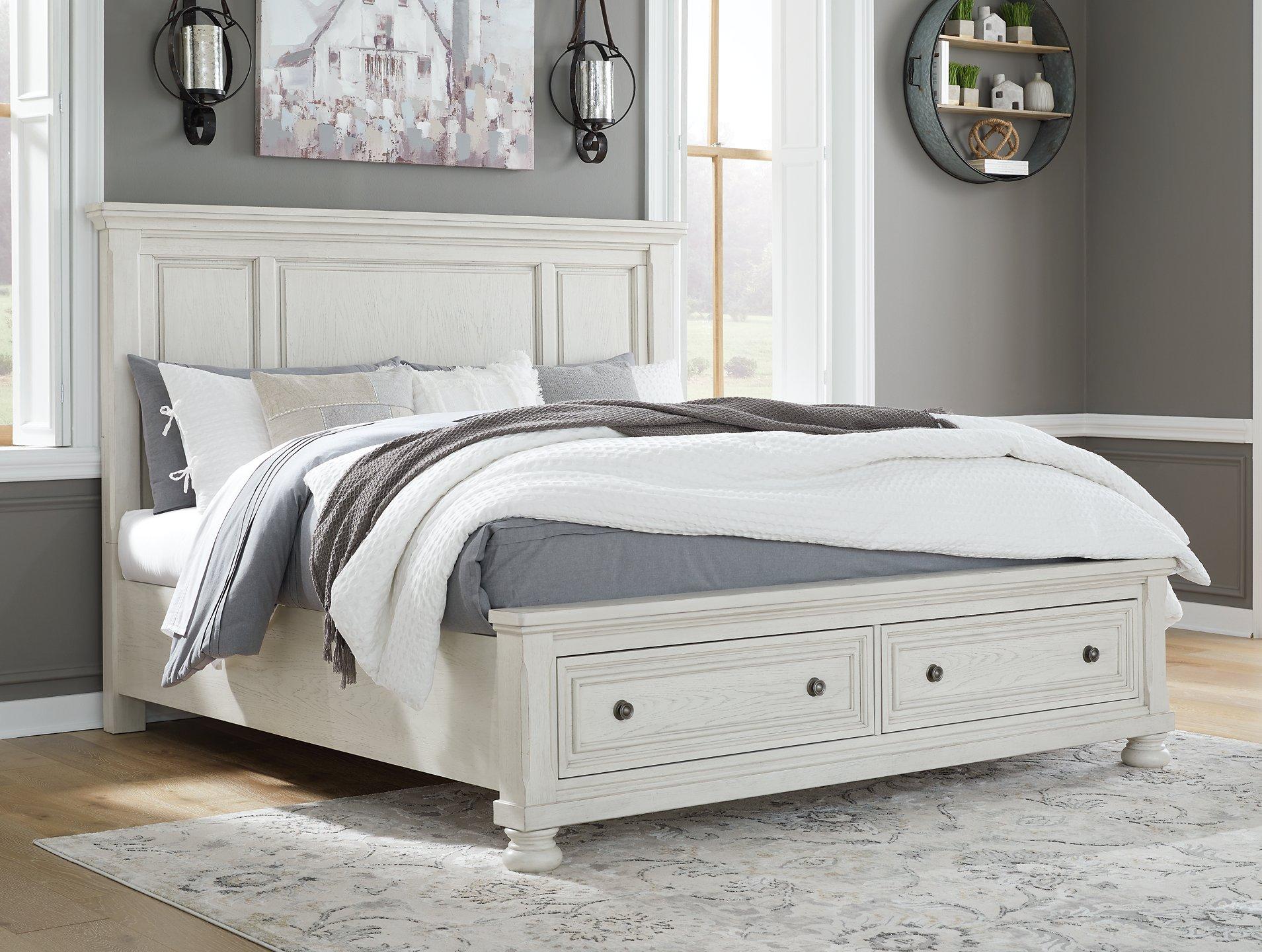Robbinsdale Panel Storage Bed - Luxury Home Furniture (MI)