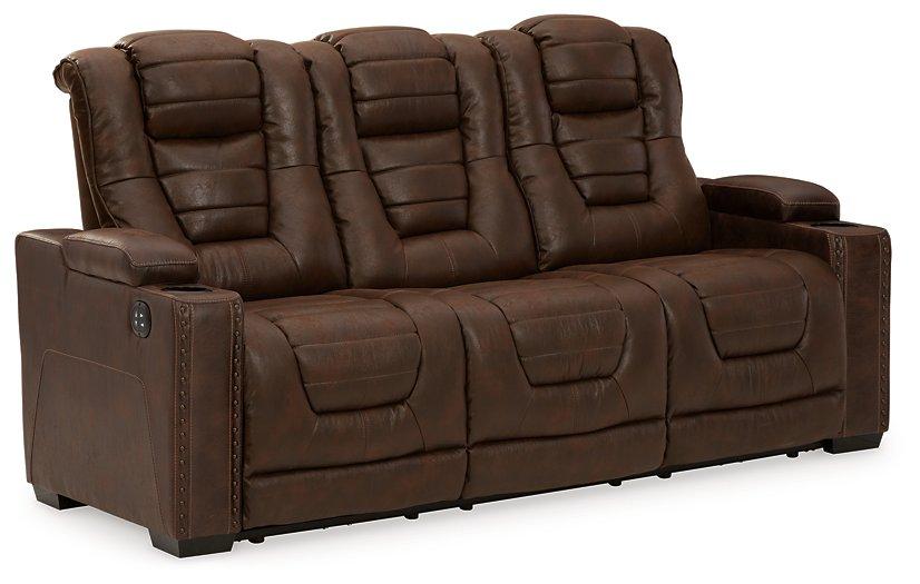 Owner's Box Power Reclining Sofa - Luxury Home Furniture (MI)