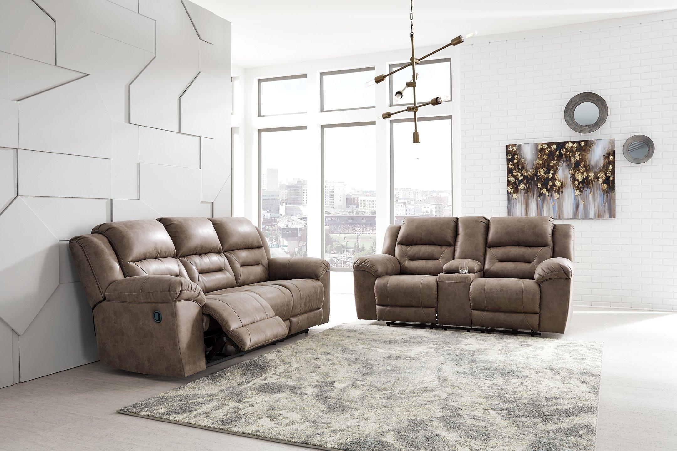 Stoneland Reclining Sofa - Luxury Home Furniture (MI)