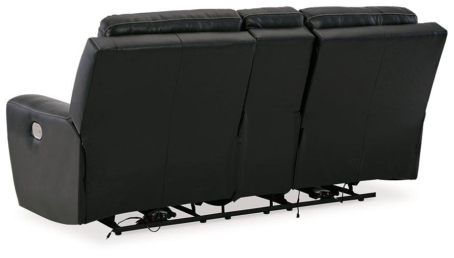 Warlin Power Reclining Loveseat with Console - Luxury Home Furniture (MI)