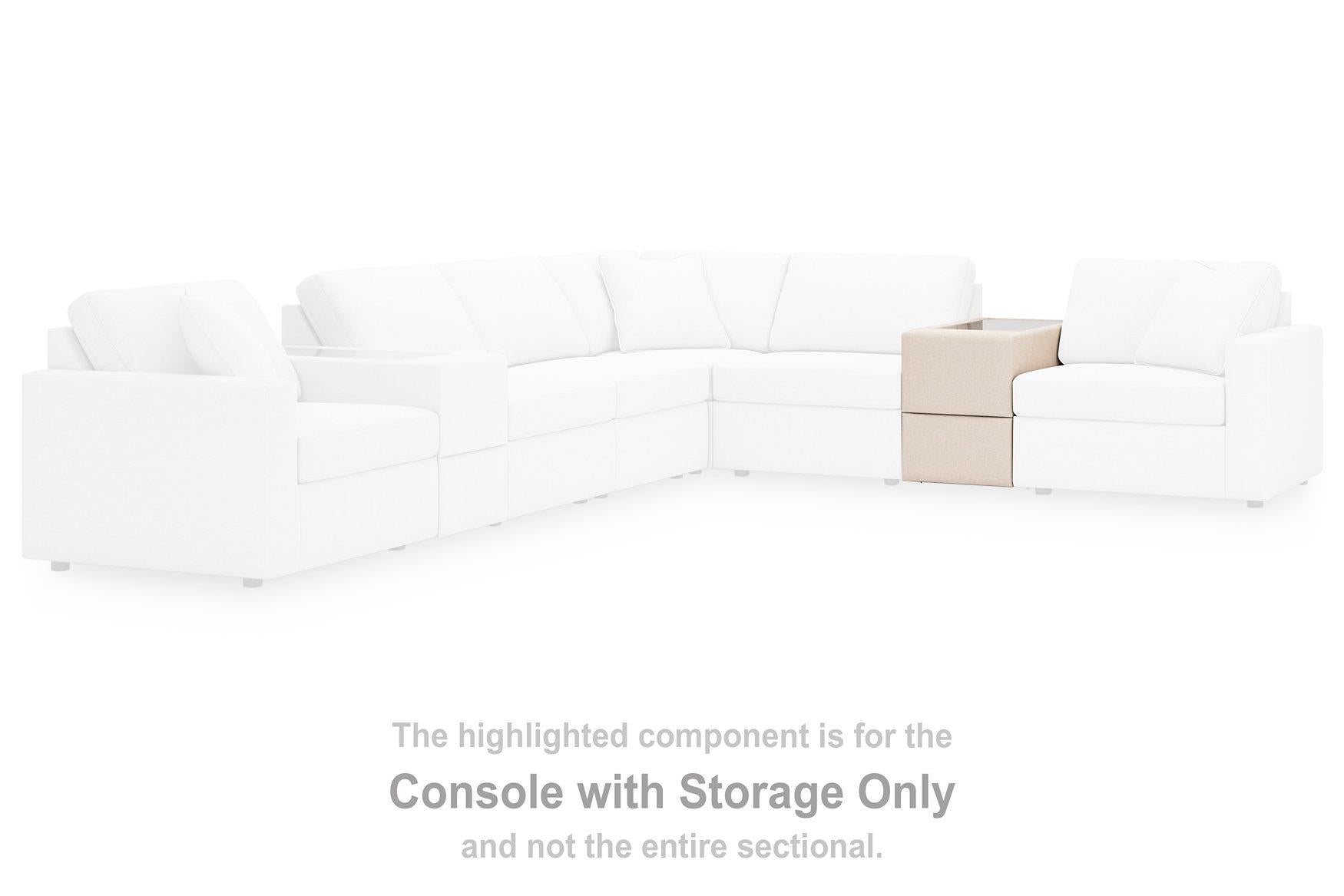 Modmax Balanced Sectional with Audio and Storage Consoles - Luxury Home Furniture (MI)