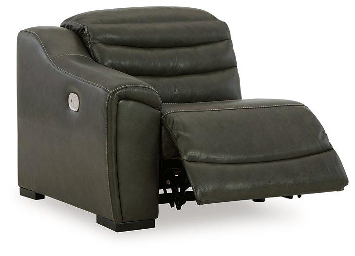 Center Line 3-Piece Power Reclining Loveseat with Console - Luxury Home Furniture (MI)
