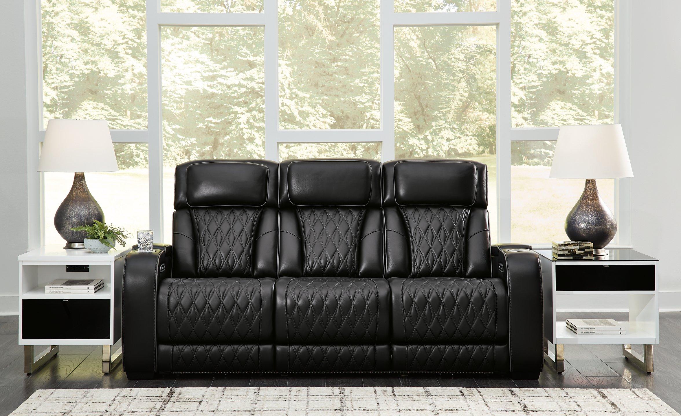 Boyington Power Reclining Sofa - Luxury Home Furniture (MI)