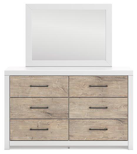 Charbitt Dresser and Mirror - Luxury Home Furniture (MI)