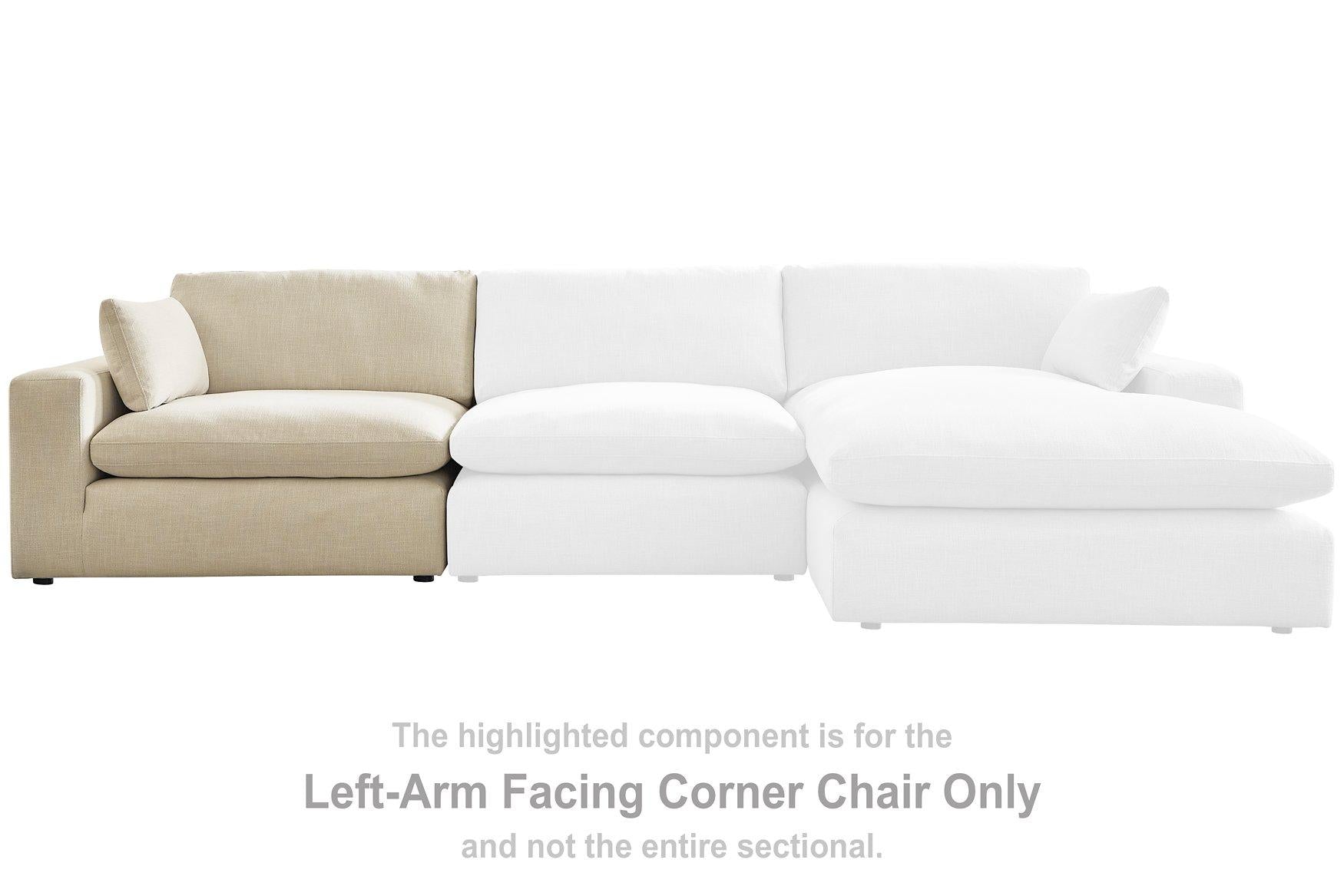Elyza Sectional with Chaise - Luxury Home Furniture (MI)