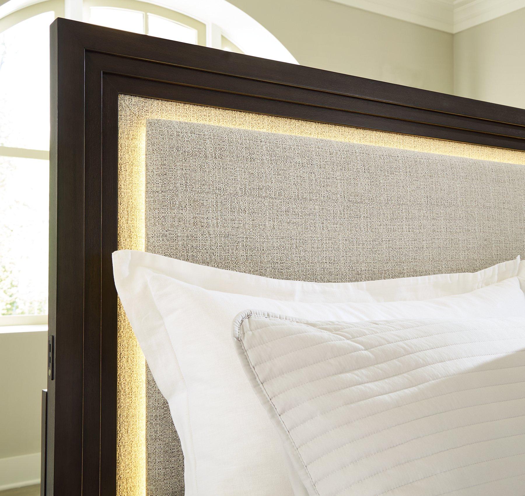 Neymorton Upholstered Bed - Luxury Home Furniture (MI)