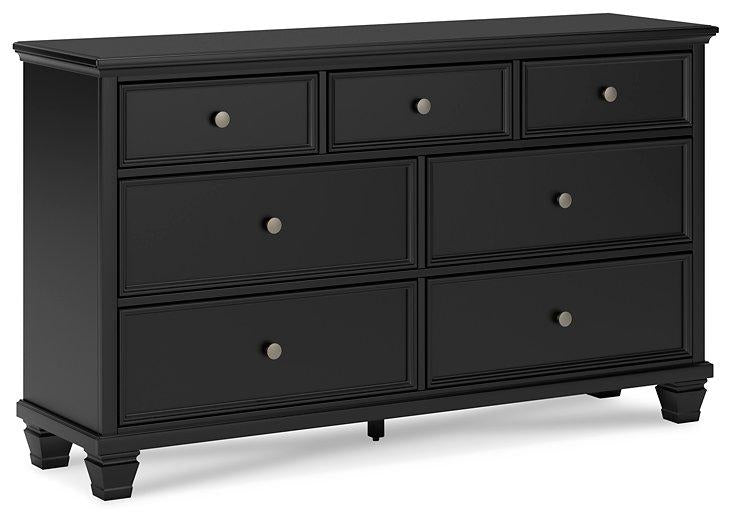 Lanolee Dresser and Mirror - Luxury Home Furniture (MI)