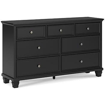 Lanolee Dresser and Mirror - Luxury Home Furniture (MI)