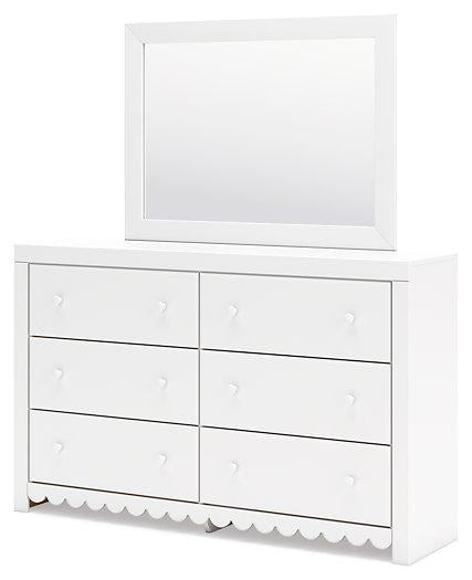 Mollviney Dresser and Mirror - Luxury Home Furniture (MI)