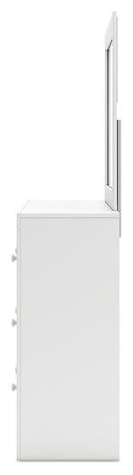 Mollviney Dresser and Mirror - Luxury Home Furniture (MI)
