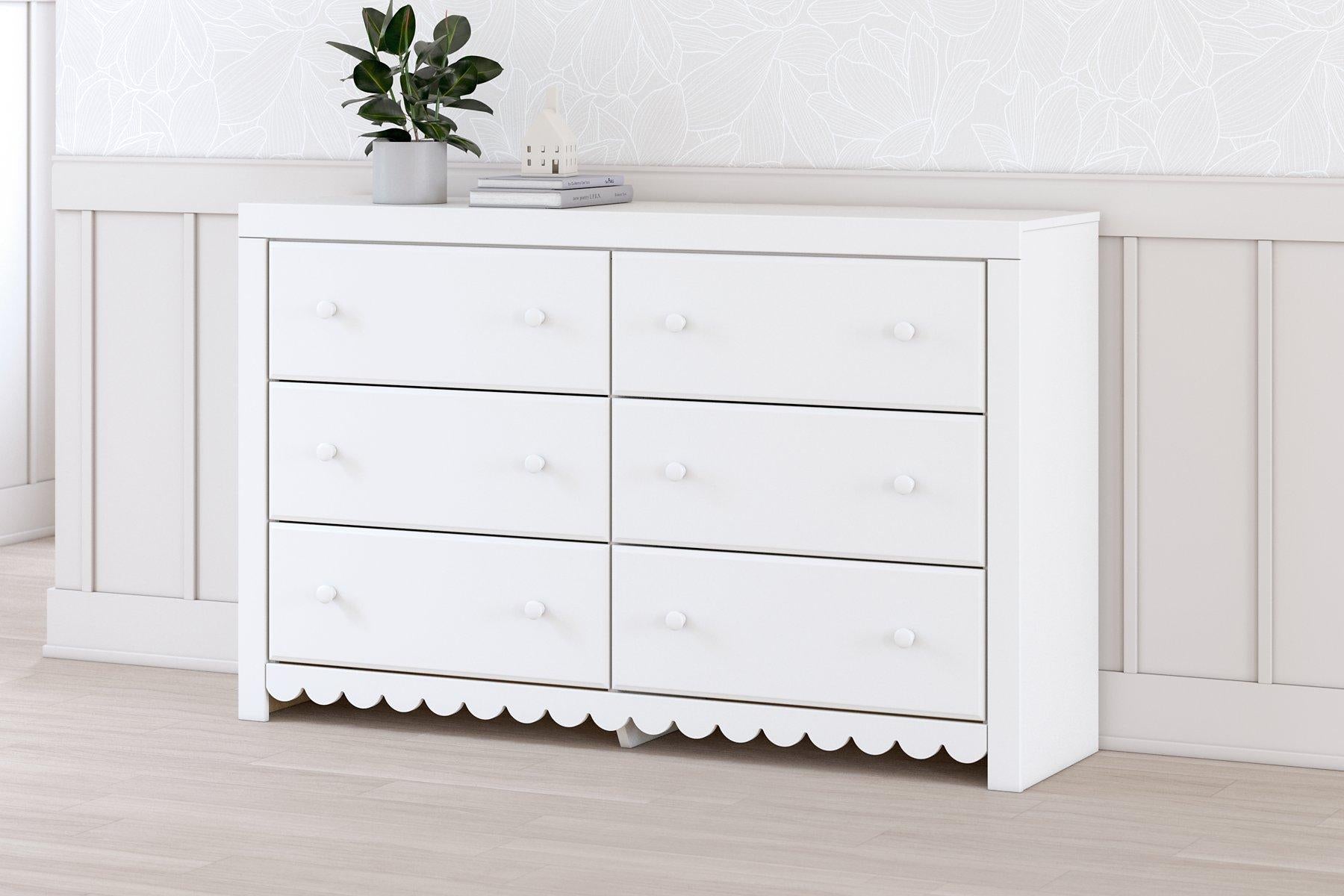 Mollviney Dresser and Mirror - Luxury Home Furniture (MI)