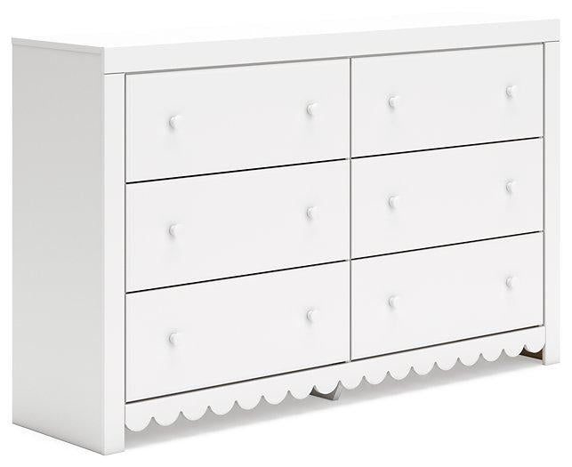 Mollviney Dresser and Mirror - Luxury Home Furniture (MI)