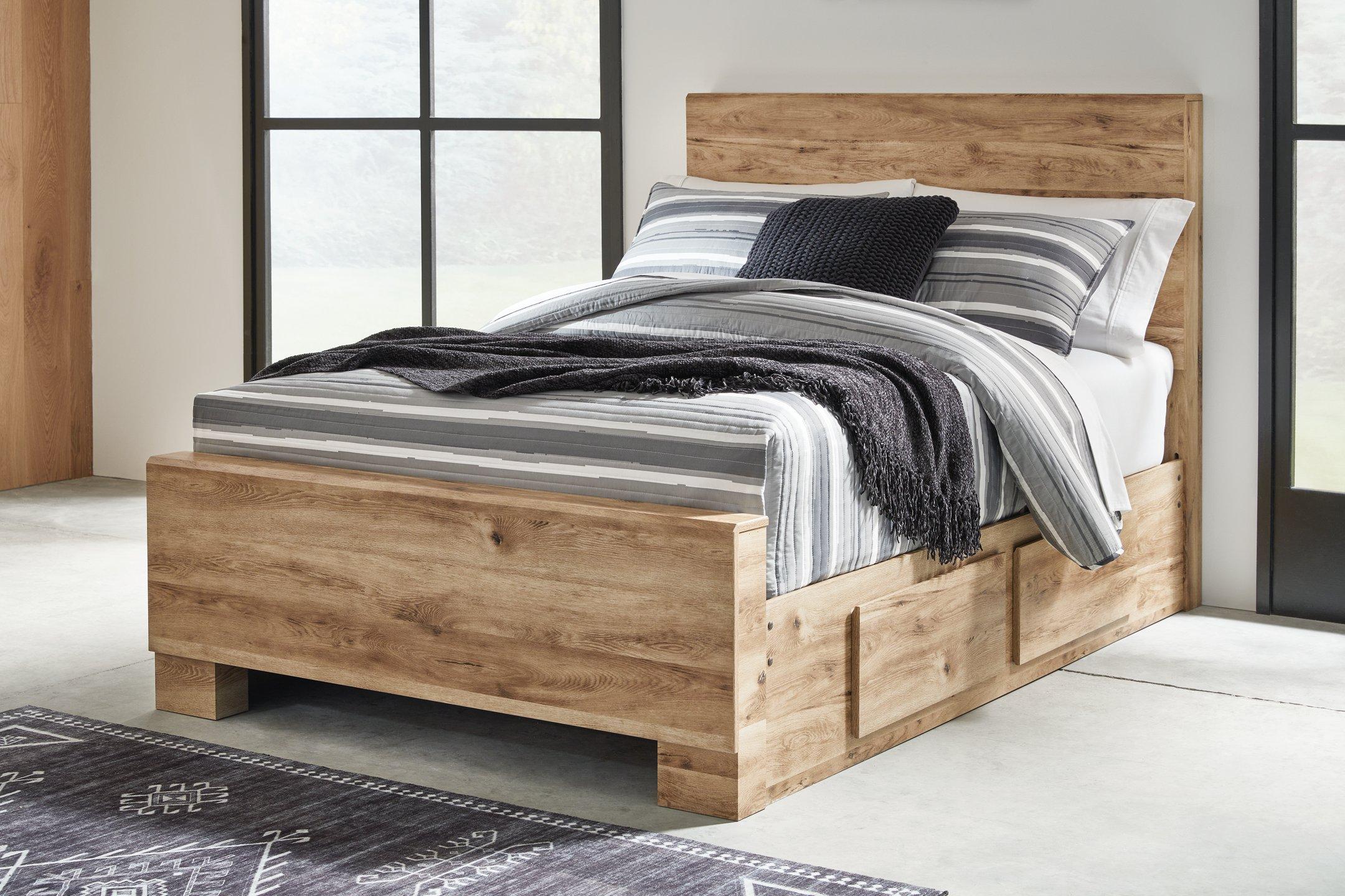 Hyanna Bed with 2 Side Storage - Luxury Home Furniture (MI)