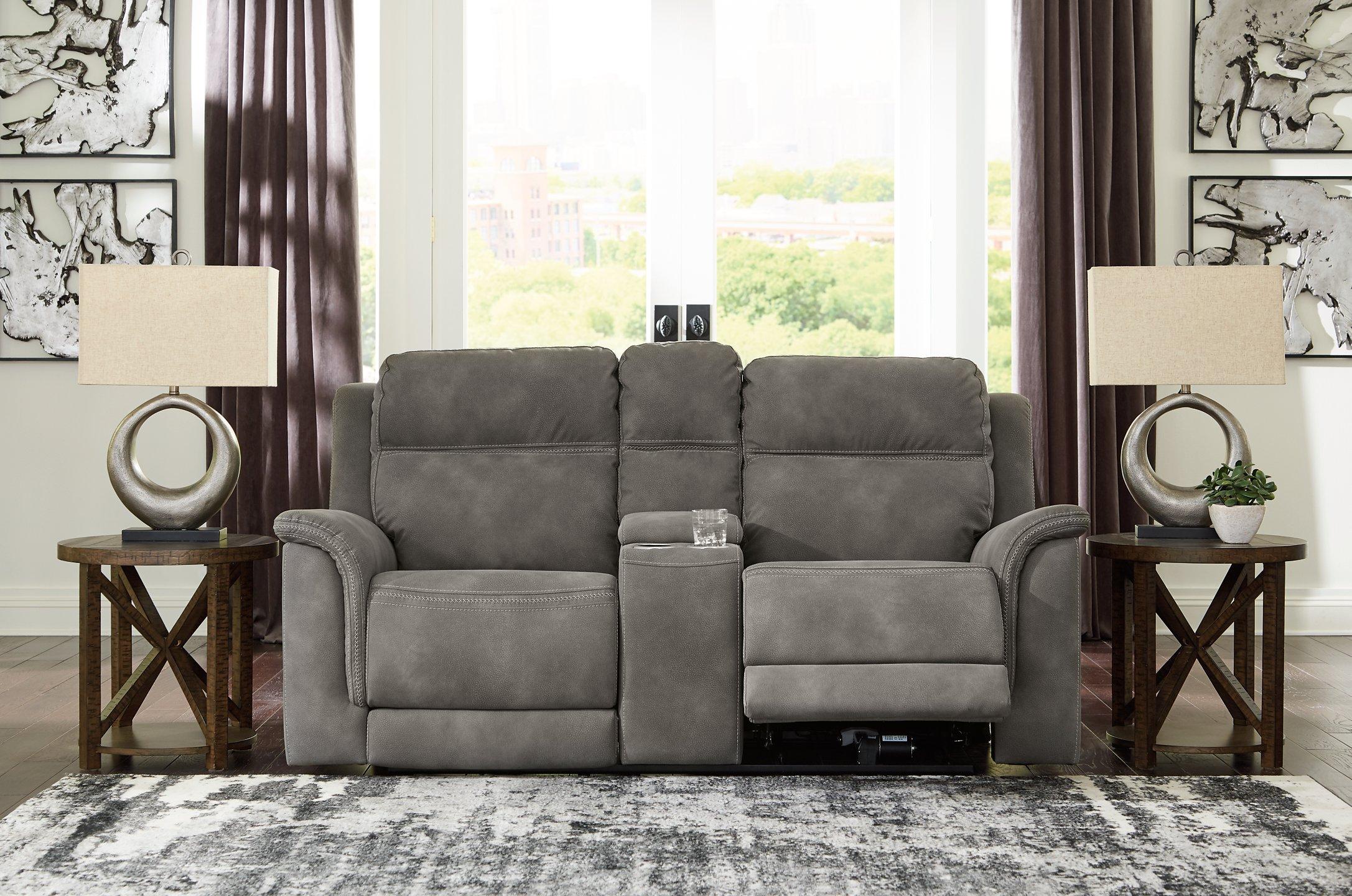 Next-Gen DuraPella Power Reclining Loveseat with Console - Luxury Home Furniture (MI)
