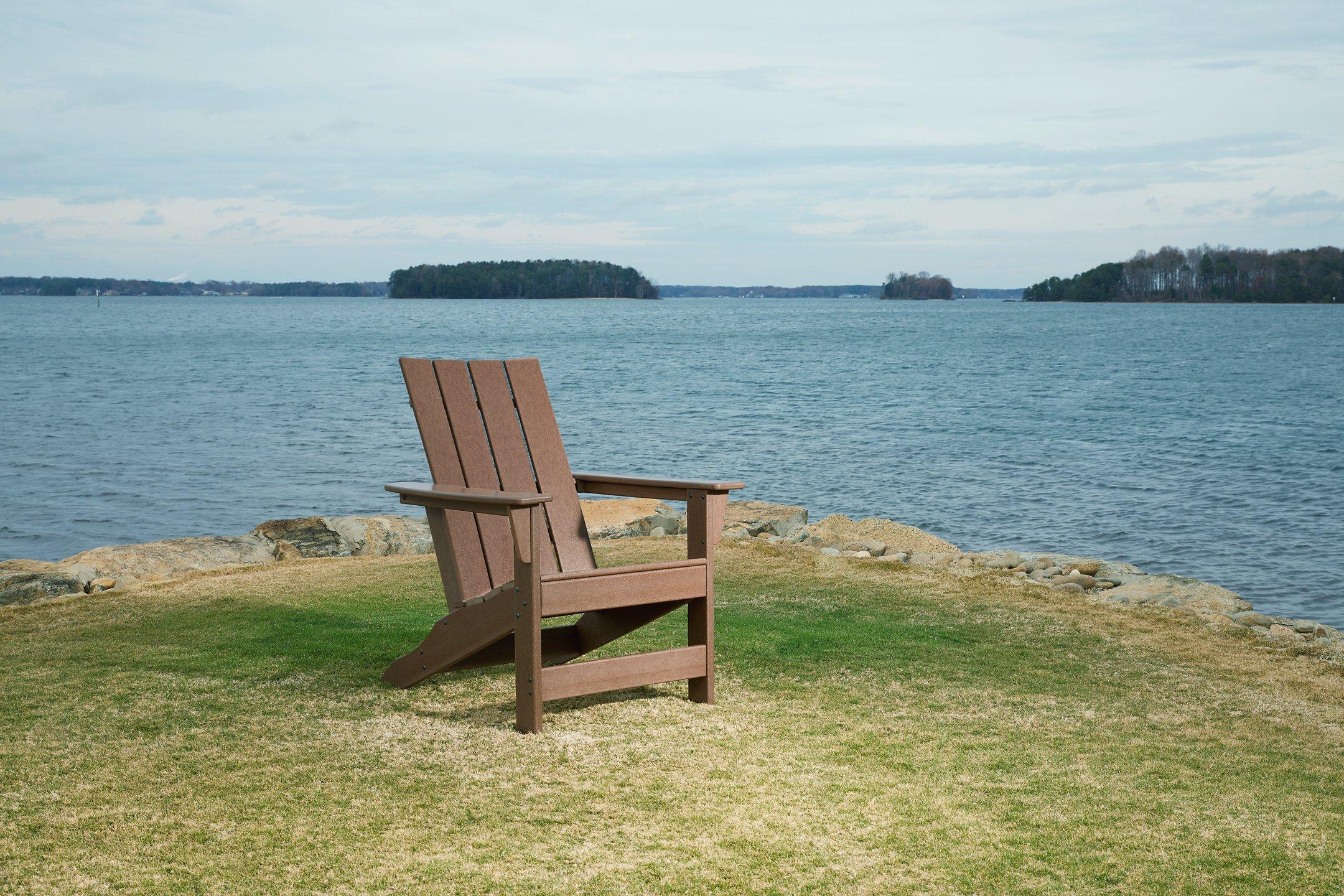 Emmeline Outdoor Adirondack Chairs with Tete-A-Tete Connector - Luxury Home Furniture (MI)