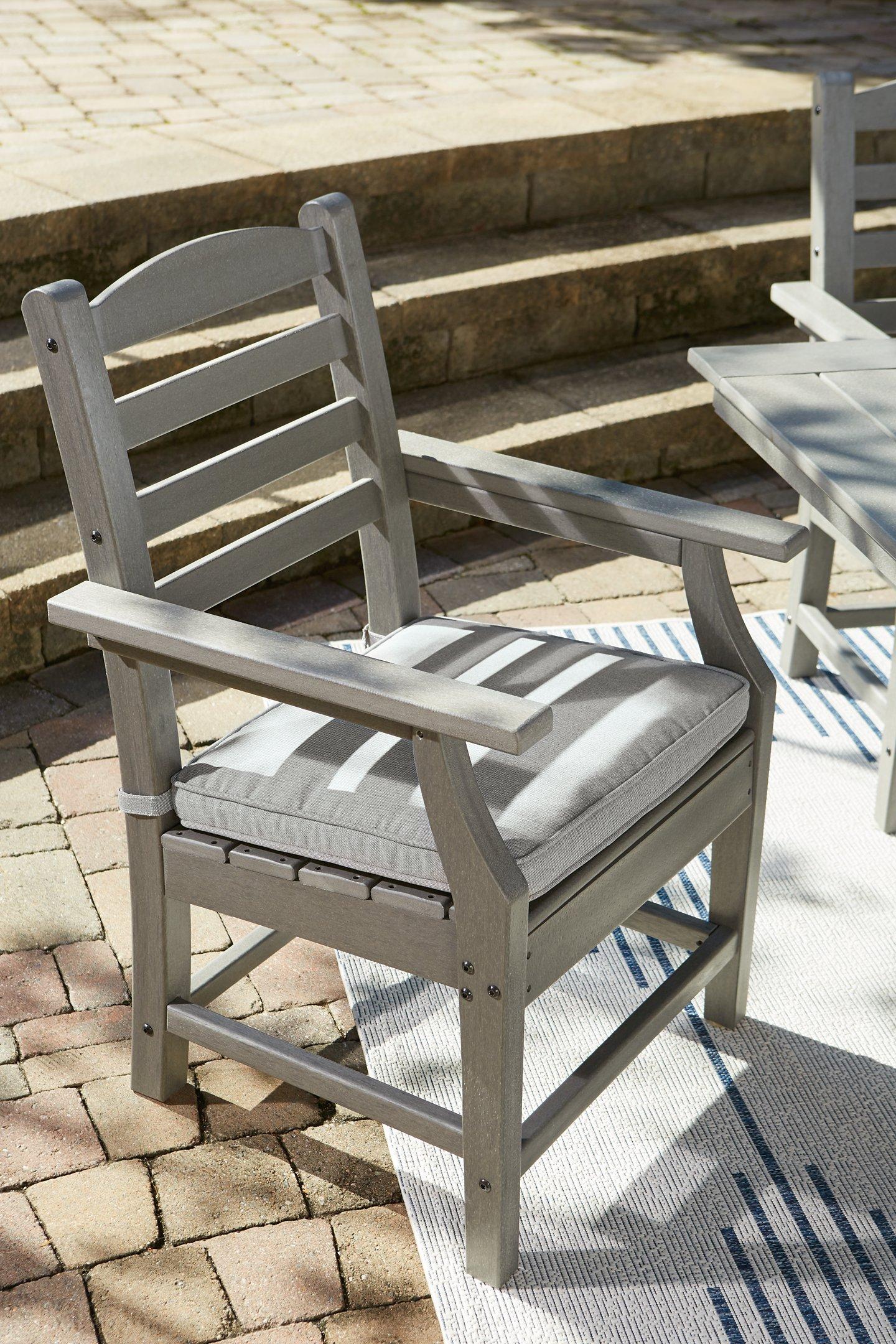 Visola Outdoor Dining Table with 6 Chairs - Luxury Home Furniture (MI)