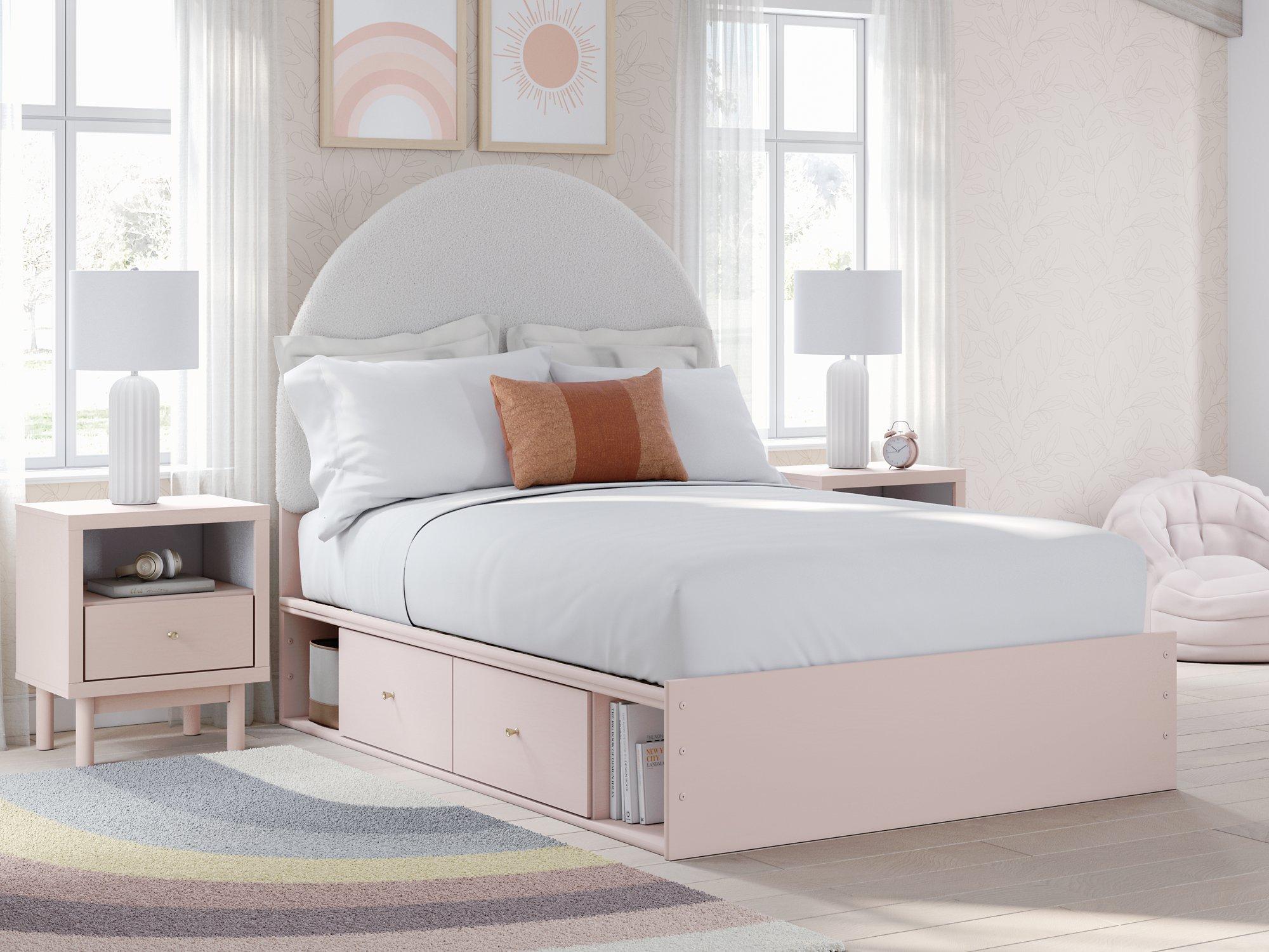 Wistenpine Upholstered Bed with Storage - Luxury Home Furniture (MI)