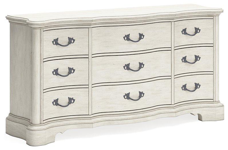Arlendyne Dresser and Mirror - Luxury Home Furniture (MI)