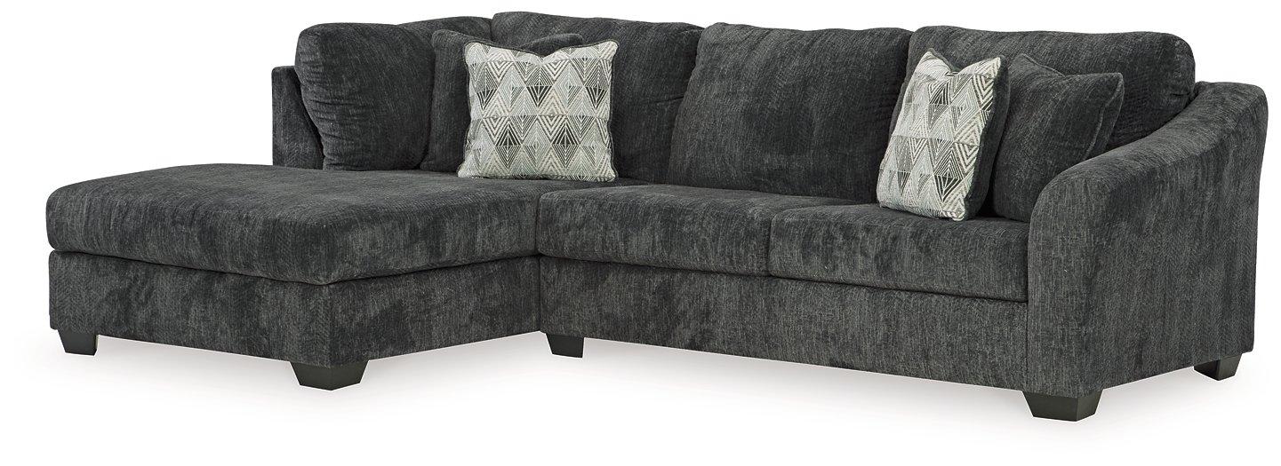 Biddeford 2-Piece Sleeper Sectional with Chaise - Luxury Home Furniture (MI)