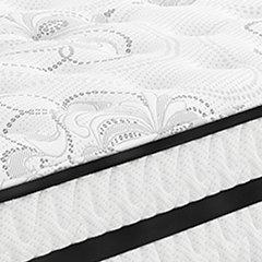 Chime 10 Inch Hybrid Mattress Set - Luxury Home Furniture (MI)
