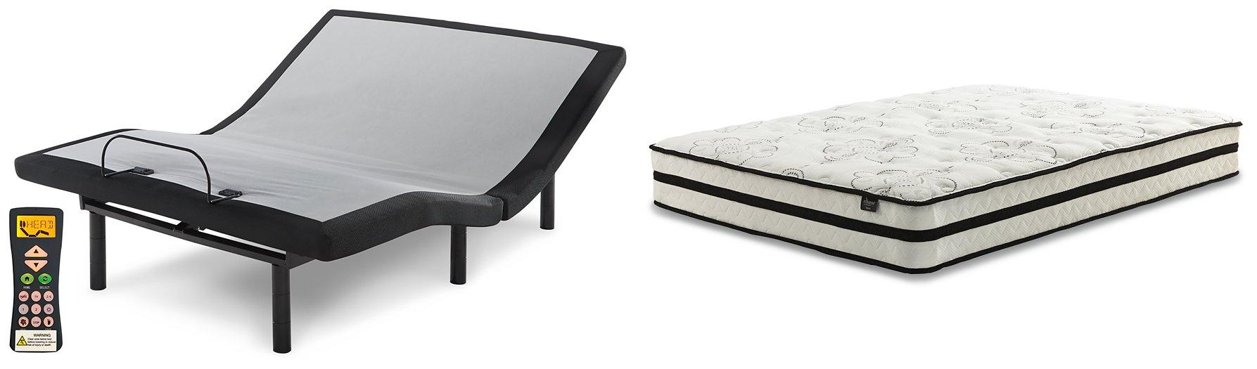 Chime 10 Inch Hybrid Mattress Set - Luxury Home Furniture (MI)
