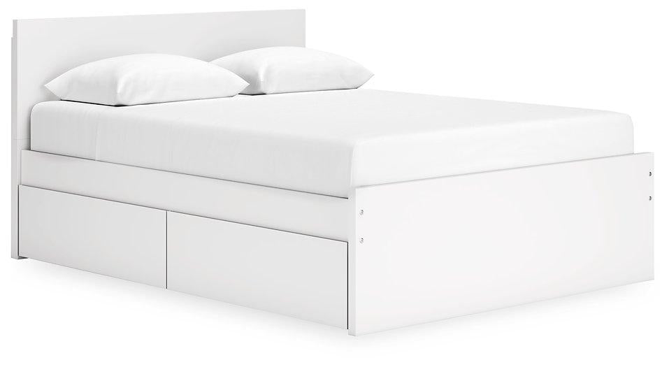 Onita Panel Bed with 2 Side Storage - Luxury Home Furniture (MI)