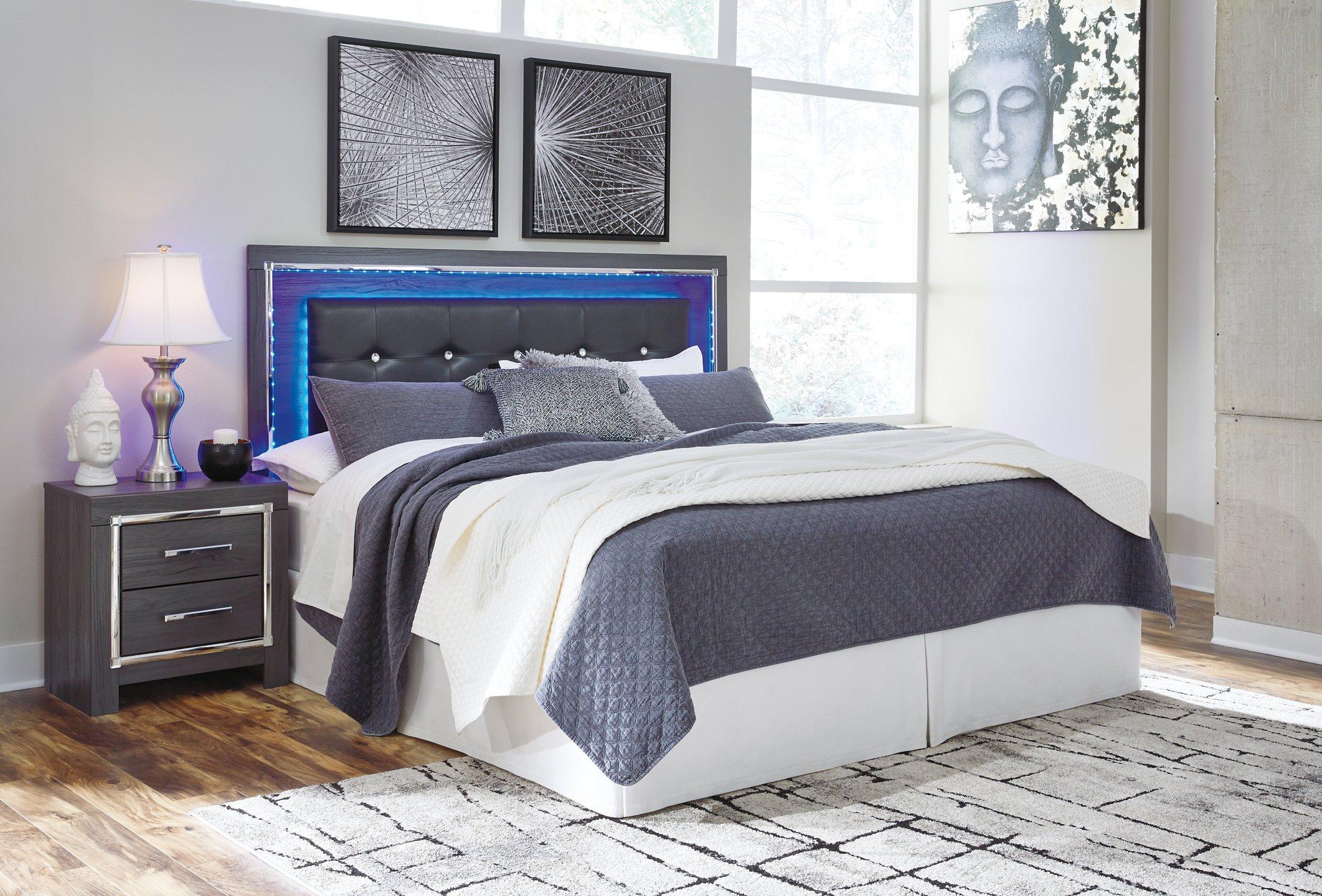 Lodanna Bed with 2 Storage Drawers - Luxury Home Furniture (MI)