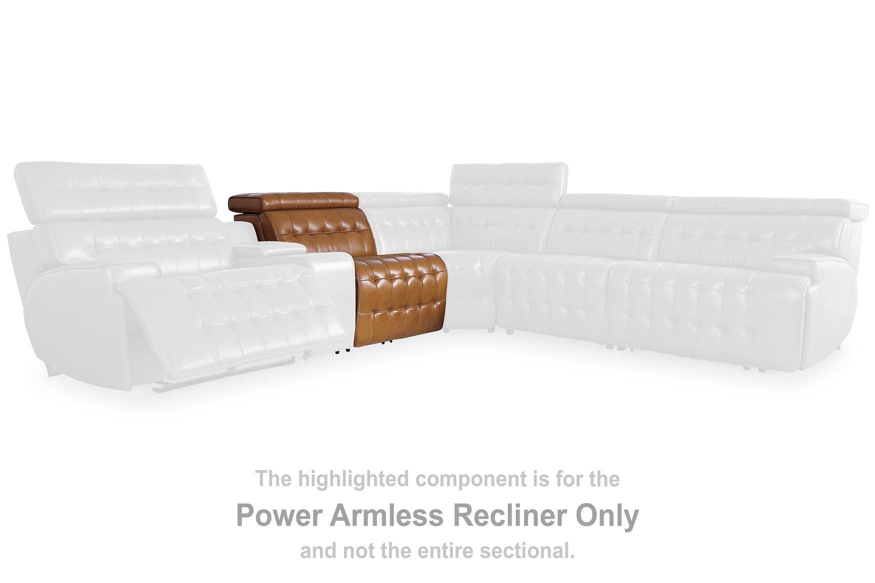 Temmpton Power Reclining Sectional - Luxury Home Furniture (MI)