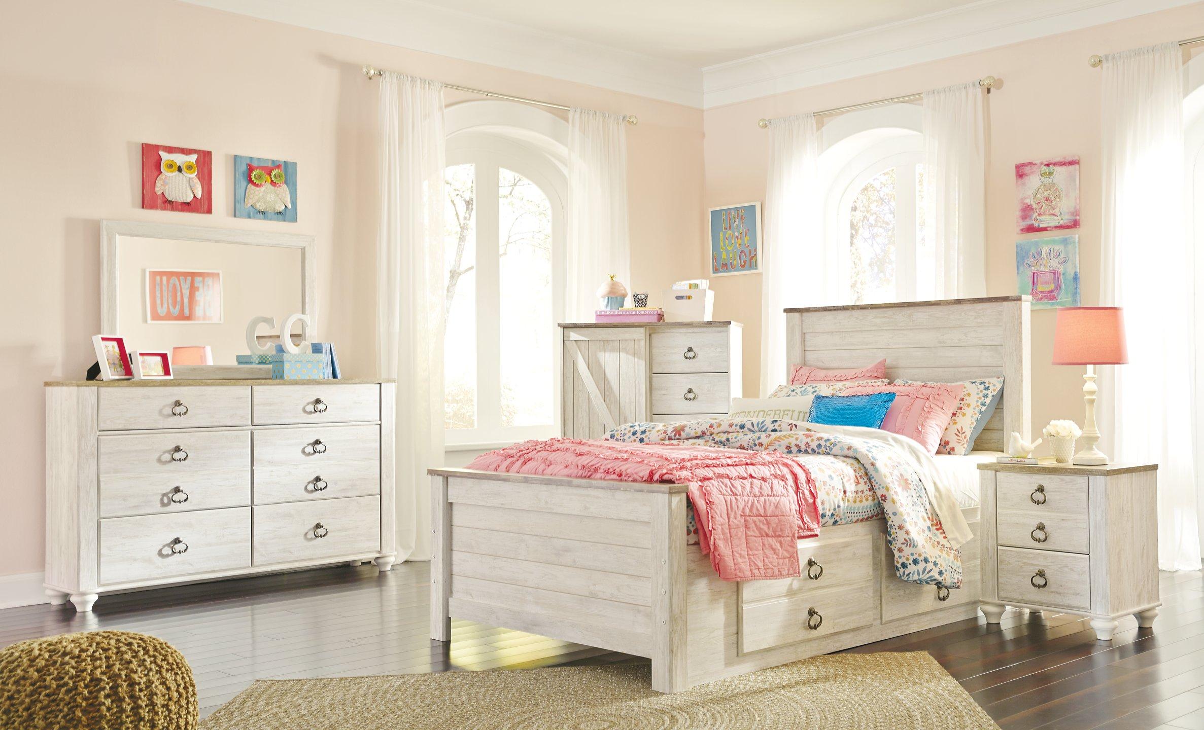 Willowton Bed - Luxury Home Furniture (MI)