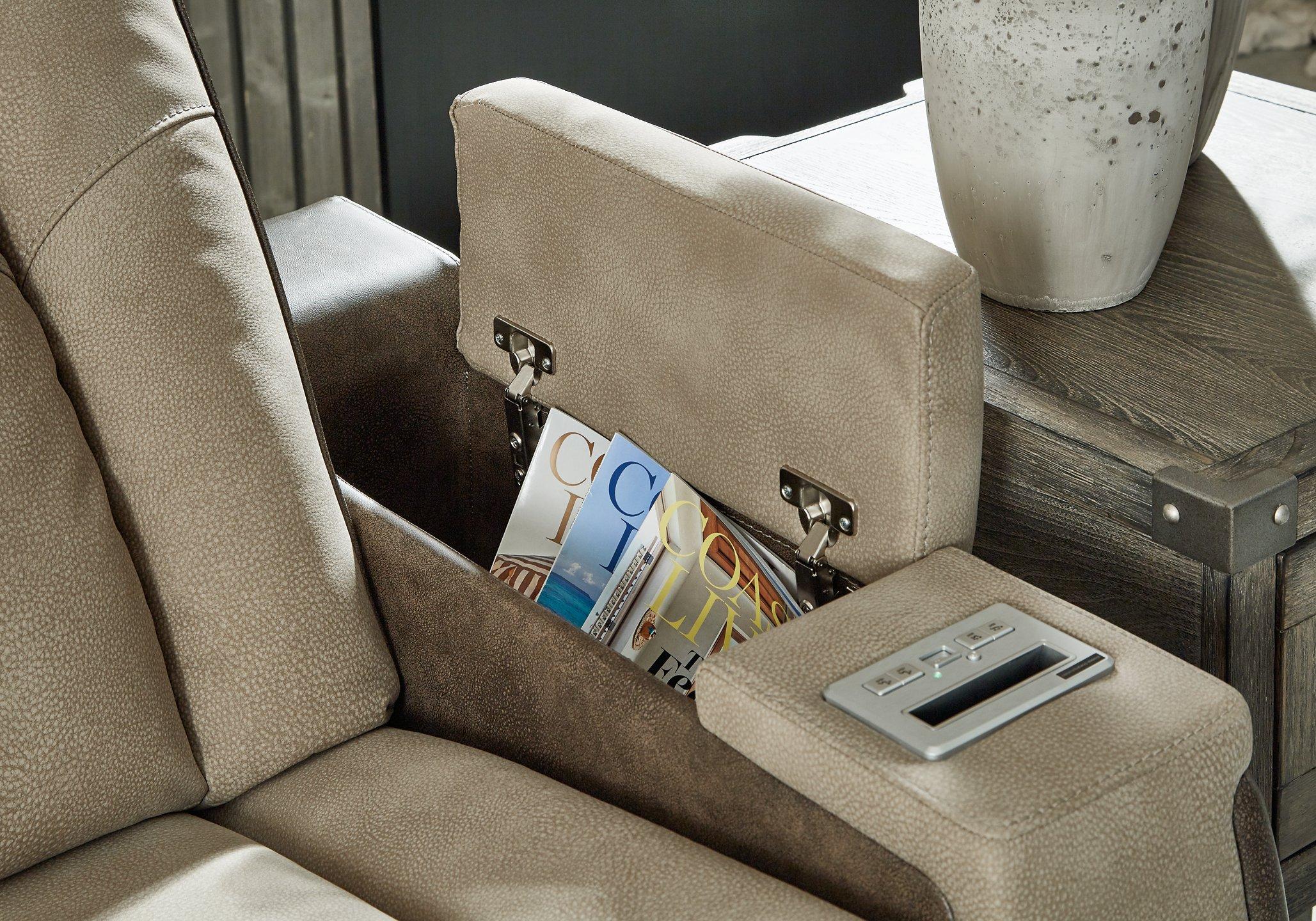 Next-Gen DuraPella Power Reclining Loveseat with Console - Luxury Home Furniture (MI)