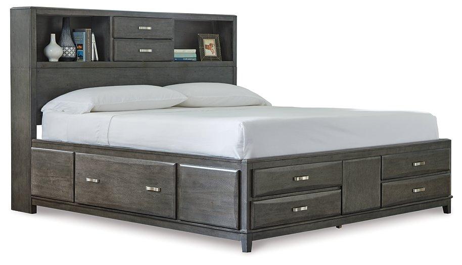 Caitbrook Storage Bed with 8 Drawers - Luxury Home Furniture (MI)