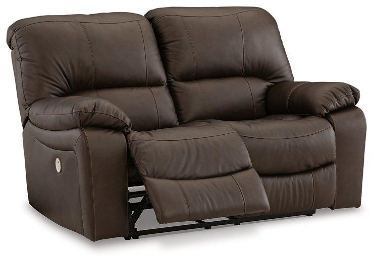 Leesworth Power Reclining Loveseat - Luxury Home Furniture (MI)