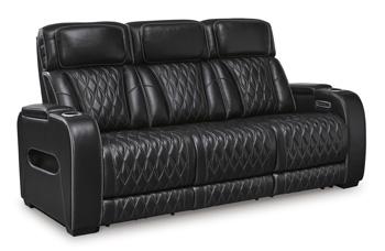 Boyington Power Reclining Sofa - Luxury Home Furniture (MI)