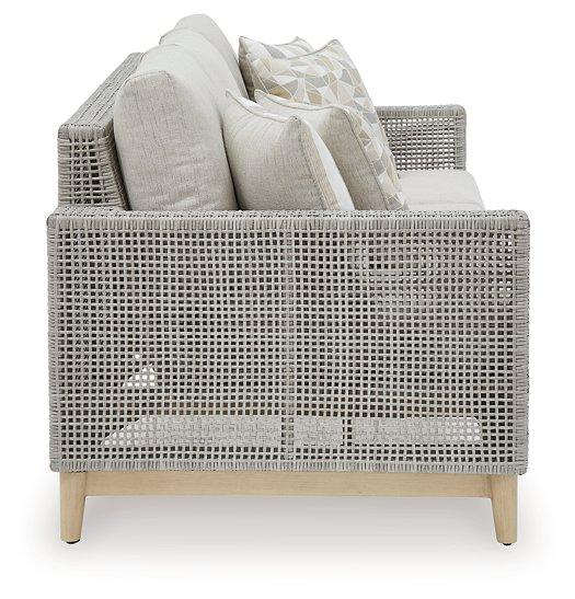 Seton Creek Outdoor Sofa with Cushion - Luxury Home Furniture (MI)