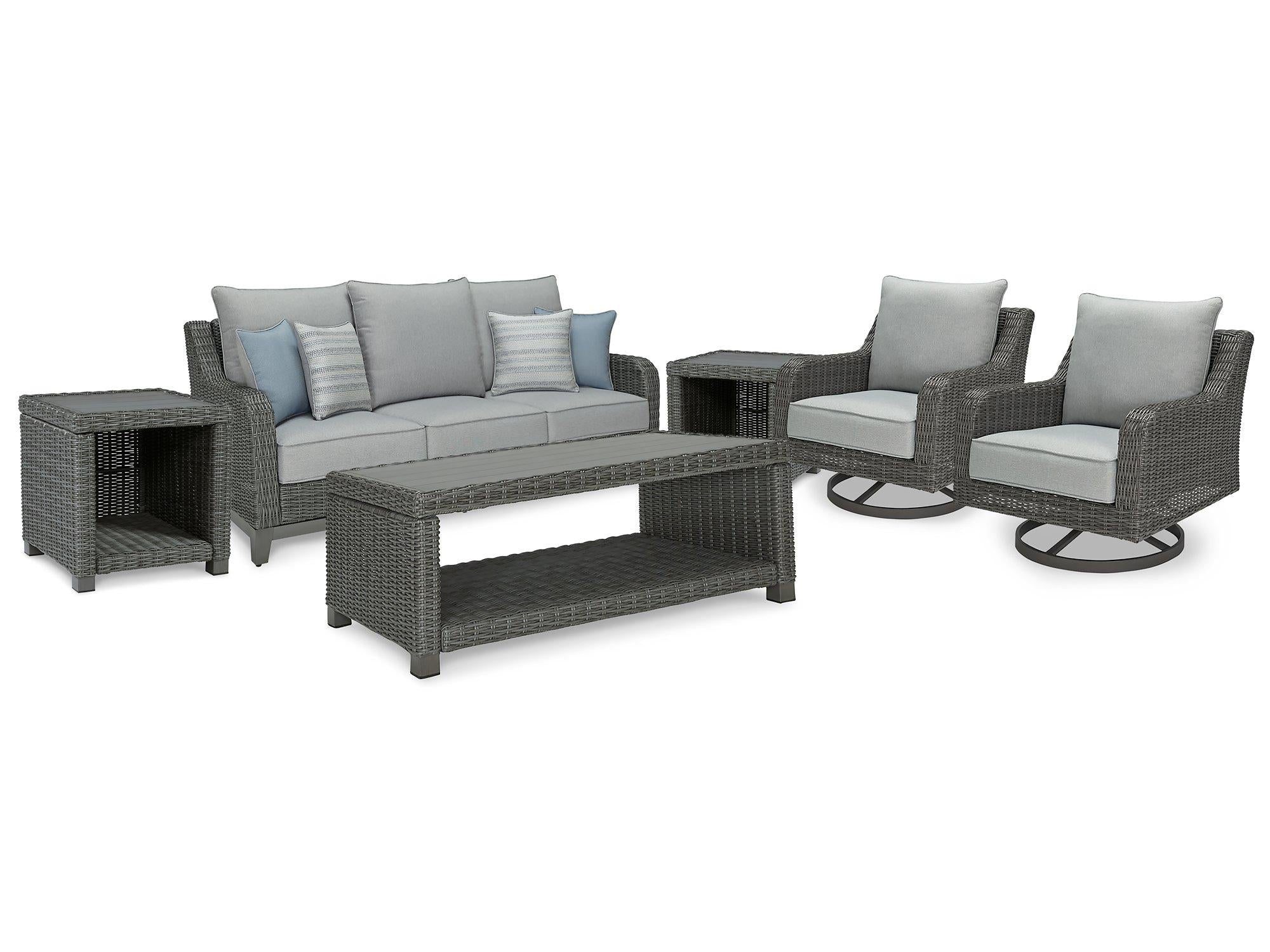 Elite Park Outdoor Seating Set - Luxury Home Furniture (MI)