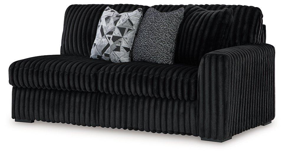 Midnight-Madness Sectional with Chaise - Luxury Home Furniture (MI)