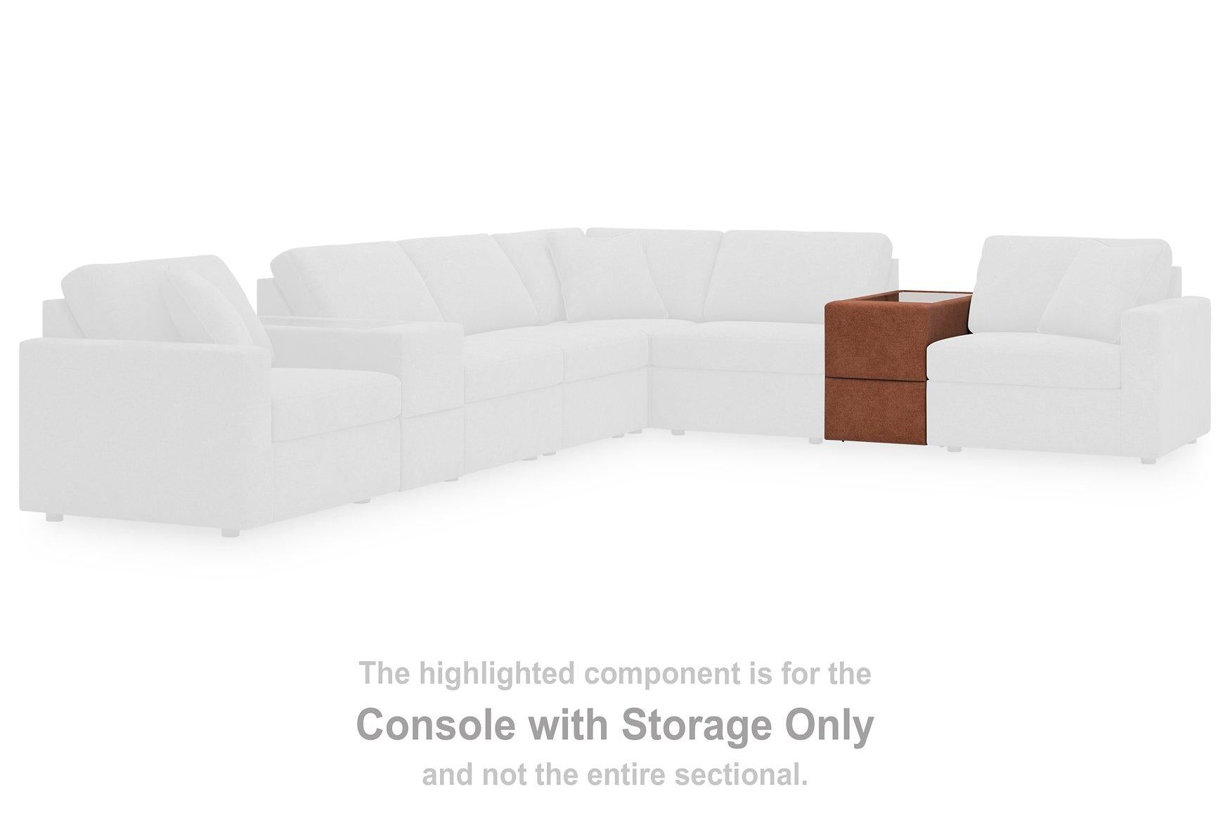 Modmax Balanced Sectional with Audio and Storage Consoles - Luxury Home Furniture (MI)