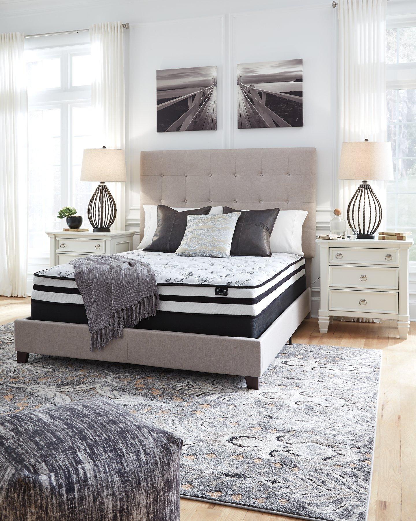 8 Inch Chime Innerspring Mattress in a Box - Luxury Home Furniture (MI)